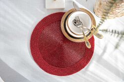 BONCUKLU AMERİKAN SERVİS - KIRMIZI - 38 - 2