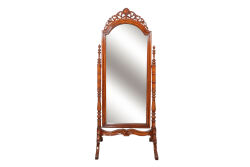 BOY AYNASI KAHVE 59x81x190cm TM 006 KV-E001-CMH30 - KERVAN