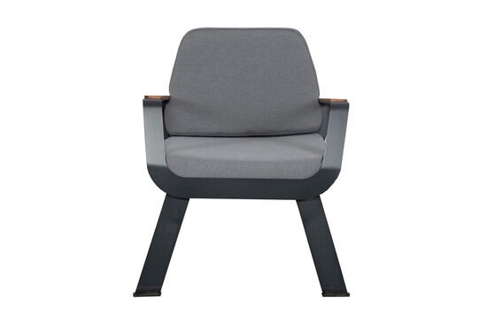 BREEZE SANDALYE ANTRASIT-GRI 66x60x82cm(ESİNTİ) EMBO 28