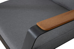 BREEZE SANDALYE ANTRASIT-GRI 66x60x82cm(ESİNTİ) EMBO 28 - Thumbnail