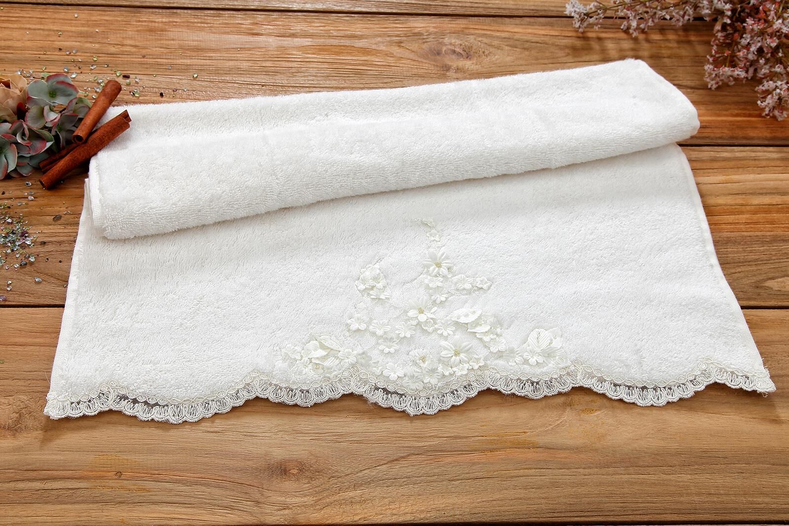 BRIZZA HAVLU KREM 50x90cm Kervan Mobilya BRIZZA HAVLU KREM 50x90cm Kervan Mobilya