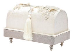 BRUNELLA KAGIT HAVLULUK BEJ 25x13x16 cm