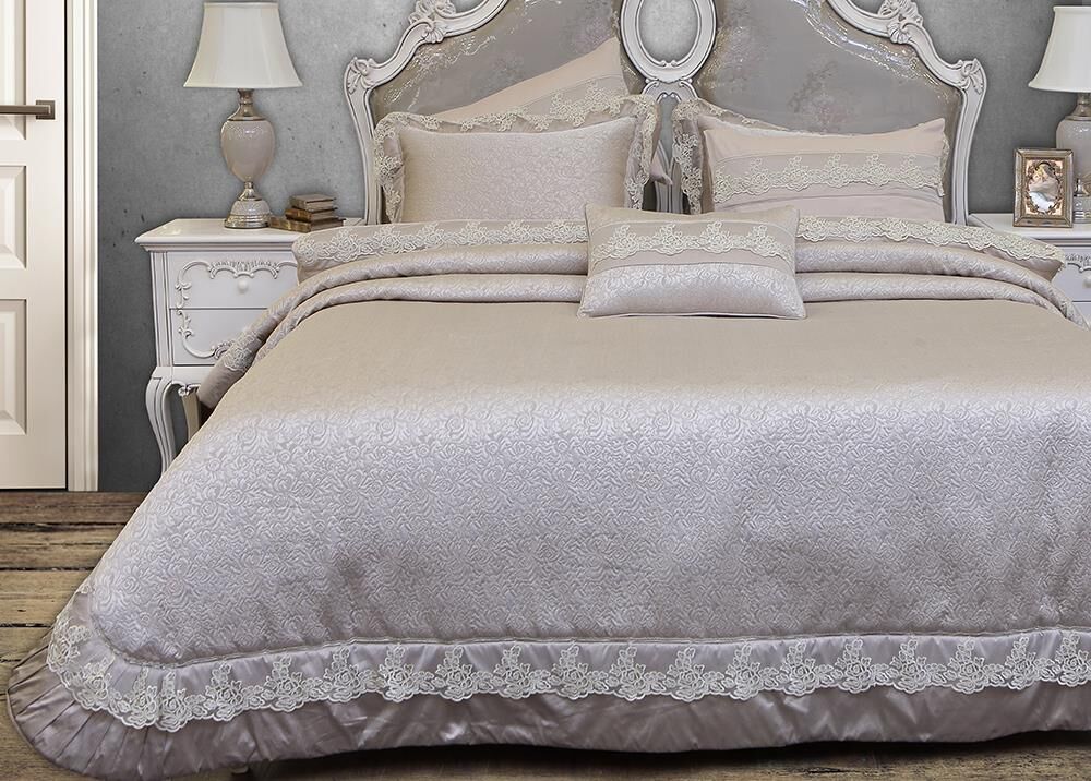 BRUNELLA YATAK ORTUSU CIFT BEJ 270x270cm 4 PRC Kervan BRUNELLA YATAK ORTUSU CIFT BEJ 270x270cm 4 PRC Kervan