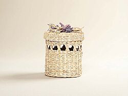 BX23-1C KAPAKLI SEPET 14x14cm - 