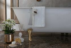 CALBİNA HAVLU KREM 50x90cm - Thumbnail