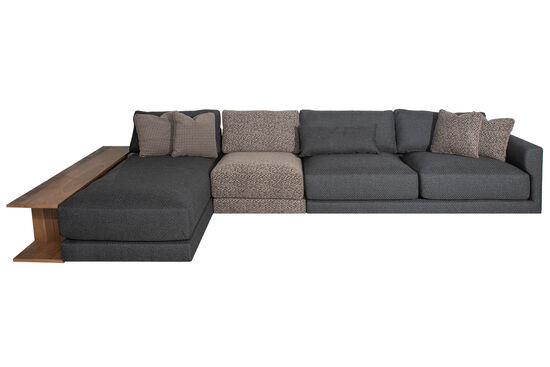 CALDERON KÖŞE KOLTUK MODULSUZ SOL ANTRASIT 180x400x65cm (LIMA 6111-38)