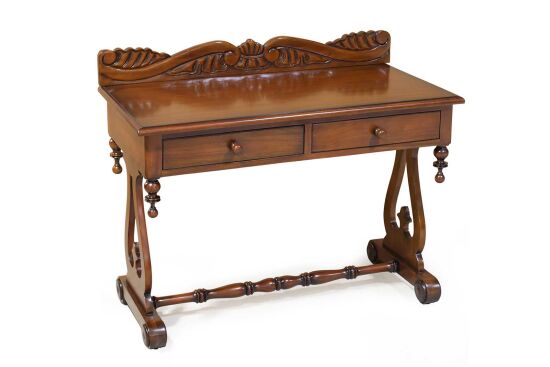 ÇALIŞMA MASASI VİCTORİAN SMALL T432-CMH30 55x105x85cm PECAN CMH30 - 3