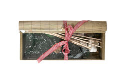 ÇAM AĞAÇLI DEKORATİF KOKU ŞİŞESİ KUTULU SET YEŞİL - HOME SWEET HOME