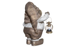 ÇAM AĞAÇLI FENERLİ CÜCE KÜÇÜK HYK1233 30X40 CM KREM-GOLD - 3