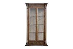 CANON VİTRİN 2 KAPAK 2 ÇEKMECE KAHVE 46x133x252cm FS-077-001 - 2