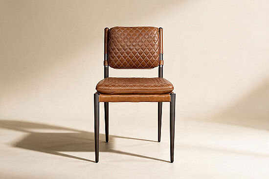 CAPRİ SANDALYE CAMEL 58x52x85cm C0115A-1D B65 CUBA BROWN - 1