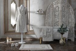 HOME SWEET HOME - CARİLLA S/M BEDEN BORNOZ TAŞ