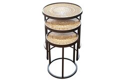CARVEL 3 LU ZIGON SEHPA KAHVE - 2