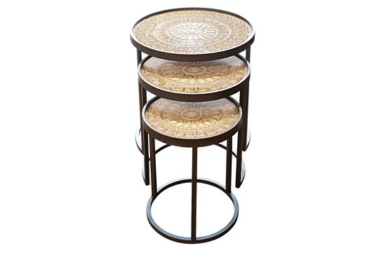 CARVEL 3 LU ZIGON SEHPA KAHVE - 2