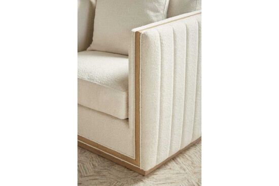 CASSAT TEKLİ KOLTUK KREM 95x97x86cm 522503-5302AA - 5