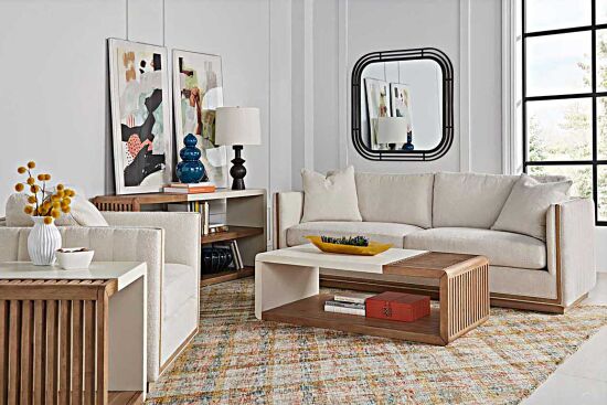 CASSAT ÜÇLÜ KOLTUK KREM 95x239x86cm 522501-5302AA - 5