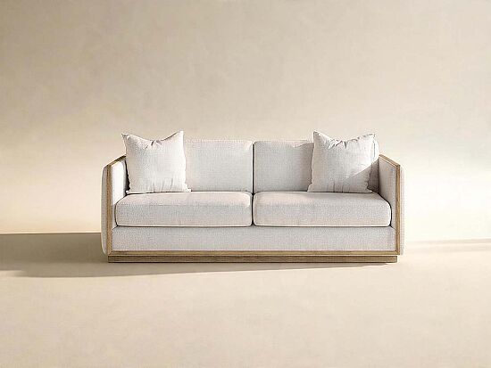 CASSAT ÜÇLÜ KOLTUK KREM 95x239x86cm 522501-5302AA - 1