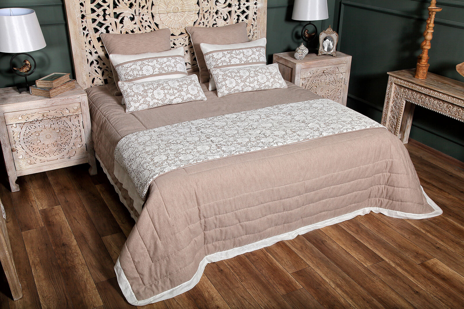 CASSAVA YATAK ORTUSU BEJ CK.280x270cm 8 PRC Kervan Mobilya