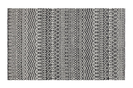 CASTELLA HALI 22077A_603_21 124x180 cm SIYAH/KREM
