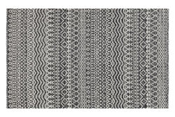 HOME SWEET HOME - CASTELLA HALI 22077A_603_21 150x220 cm SIYAH/KREM