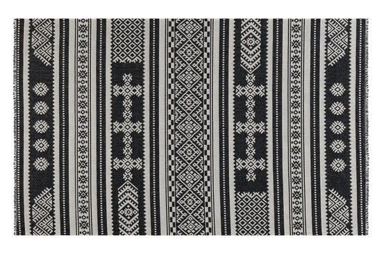 CASTELLA HALI 22095A_603_21 150x220 cm SIYAH/KREM