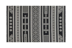 HOME SWEET HOME - CASTELLA HALI 22095A_603_21 73x150 cm SIYAH/KREM
