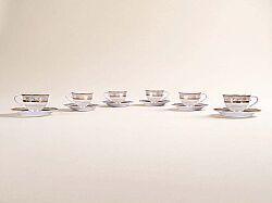 ÇAY FİNCAN TAKIMI 6'LI - 200CC- 1012-1 - HSH-KRVN ORTAK