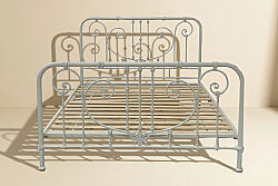 ÇELİK YATAK BEYAZ 180x200cm QS-042-L-WH - KERVAN