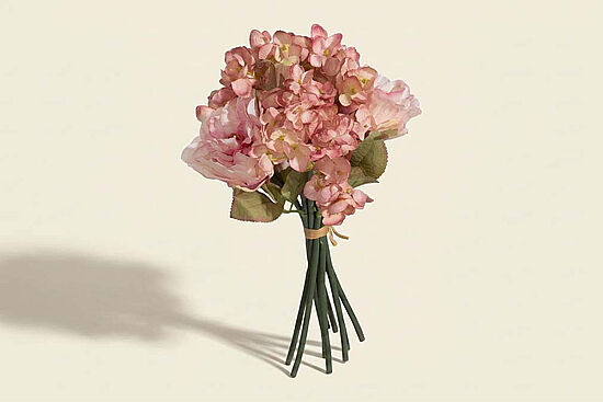 CH01421593 GUL&ORTANCA BUKETI PEMBE 29cm - 1