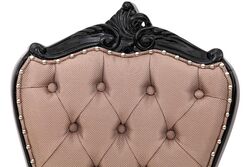 CHELSEA KOLSUZ SANDALYE SIYAH (BRAIN) 50x50x118cm - 3