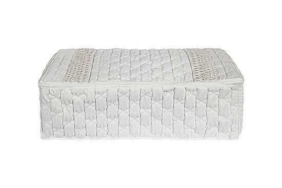 CLERTO KUCUK HURC 40X60X20 KREM - 1