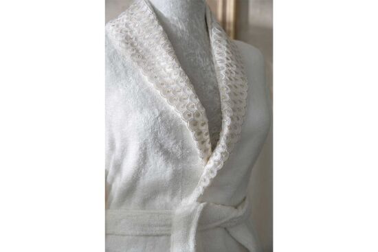 CLERTO L/XL BEDEN BORNOZ KREM - 3