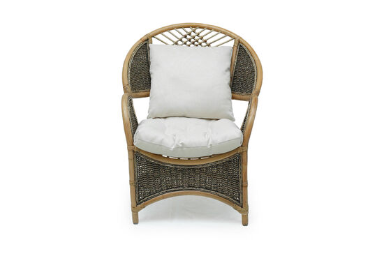 COBANA İKİLİ KOLTUK 125x82x91cm+TEKLİ KOLTUK 75x82x91cm (2 ADET) + ORTA SEHPA 69x69x57cm NATUREL - 5