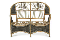 COBANA İKİLİ KOLTUK 125x82x91cm+TEKLİ KOLTUK 75x82x91cm (2 ADET) + ORTA SEHPA 69x69x57cm NATUREL - 12