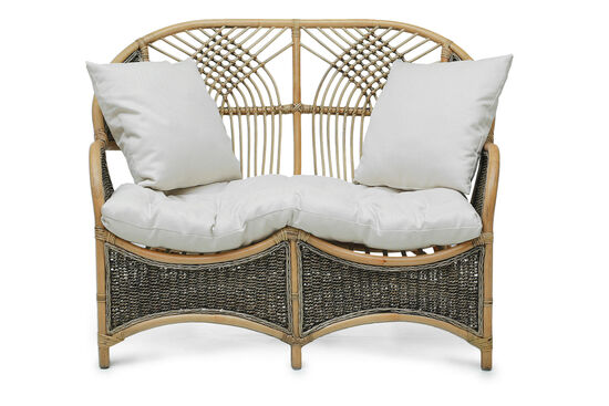 COBANA İKİLİ KOLTUK 125x82x91cm+TEKLİ KOLTUK 75x82x91cm (2 ADET) + ORTA SEHPA 69x69x57cm NATUREL - 14