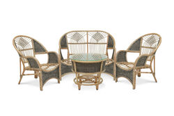 COBANA İKİLİ KOLTUK 125x82x91cm+TEKLİ KOLTUK 75x82x91cm (2 ADET) + ORTA SEHPA 69x69x57cm NATUREL - 3