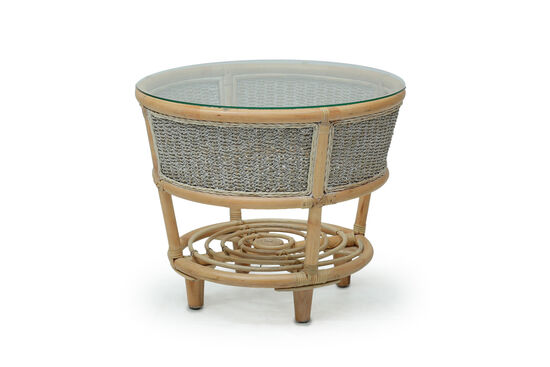 COBANA İKİLİ KOLTUK 125x82x91cm+TEKLİ KOLTUK 75x82x91cm (2 ADET)+ORTA SEHPA 69x69x57cm ESKİTME BEYAZ - 5