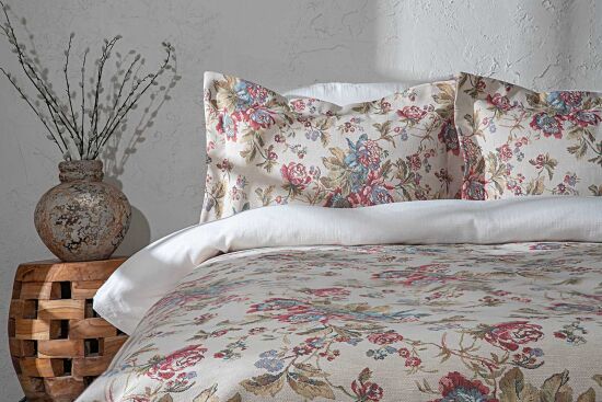 COLİN PİKE-YATAK ÖRTÜSÜ 240x250 3 PRC KIRMIZI - 1