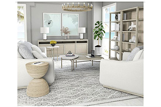 COTİERE YUVARLAK YAN SEHPA 46x46x61cm 299303-0001 - 5
