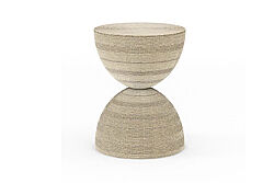 COTİERE YUVARLAK YAN SEHPA 46x46x61cm 299303-0001 - 2