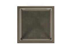 COVE YAN SEHPA GRİ CAMLI KARE 66x66x64cm 349303-2743 - 6