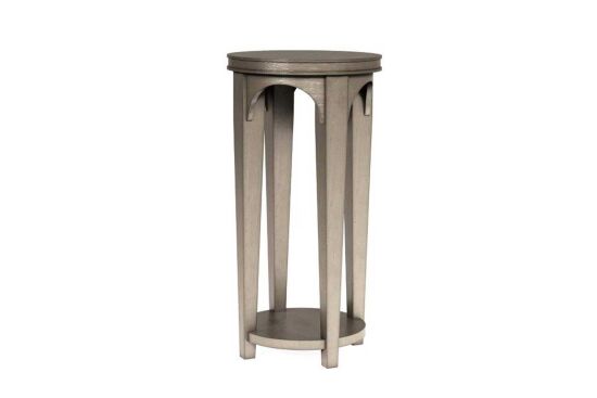 COVE YAN SEHPA GRİ YUVARLAK 33x33x63cm 349309-2743 - 2