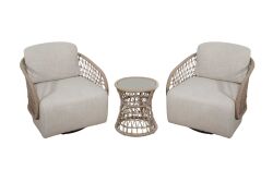 CS01 ELY FİSKOS SET 2 SANDALYE+SEHPA 84x74x73-45x45x45cm - KOLTUK TAKIM