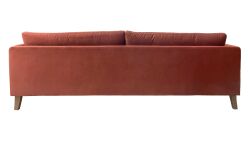 CURL ÜÇLÜ KOLTUK BORDO 85x230x67cm (NAPOLİ 219) - 4