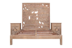 DAHALIA YATAK+2 KOMODİN 160x200x185cm NEW-04-03 - KERVAN