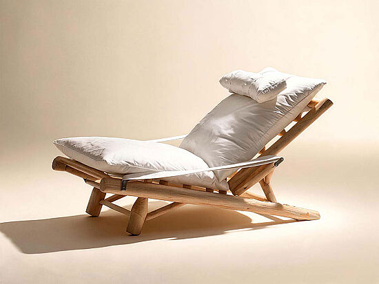 DAVOS CALIFORNIA ŞEZLONG 74x122x88cm - 1