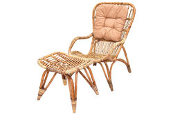 KERVAN - DC8005 EKON TEKLI KOLTUK+PUF 86x66x98cm