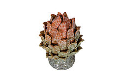 DEKORATİF AKSESUAR 13.5X13.5X19 CM ZY23146B-1171 - 2