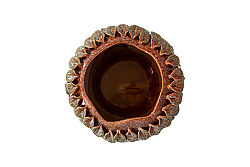 DEKORATİF KASE 28X28X10 CM ZY24078C-1171 - 3