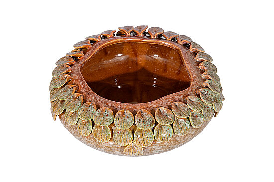 DEKORATİF KASE 28X28X10 CM ZY24078C-1171 - 2